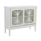 Delcy Wood 2-Door Adjustable Accent Cabinet