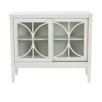 Delcy Wood 2-Door Adjustable Accent Cabinet