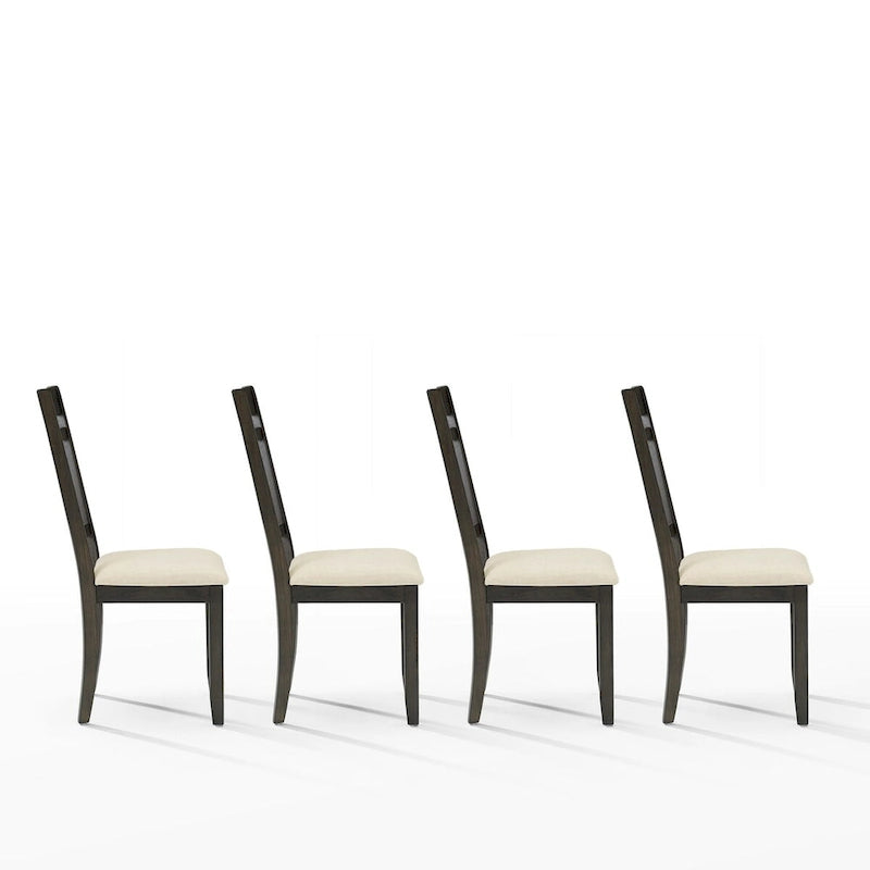 Hayden 4-Piece Slat Back Dining Chair Set- 4 Chairs