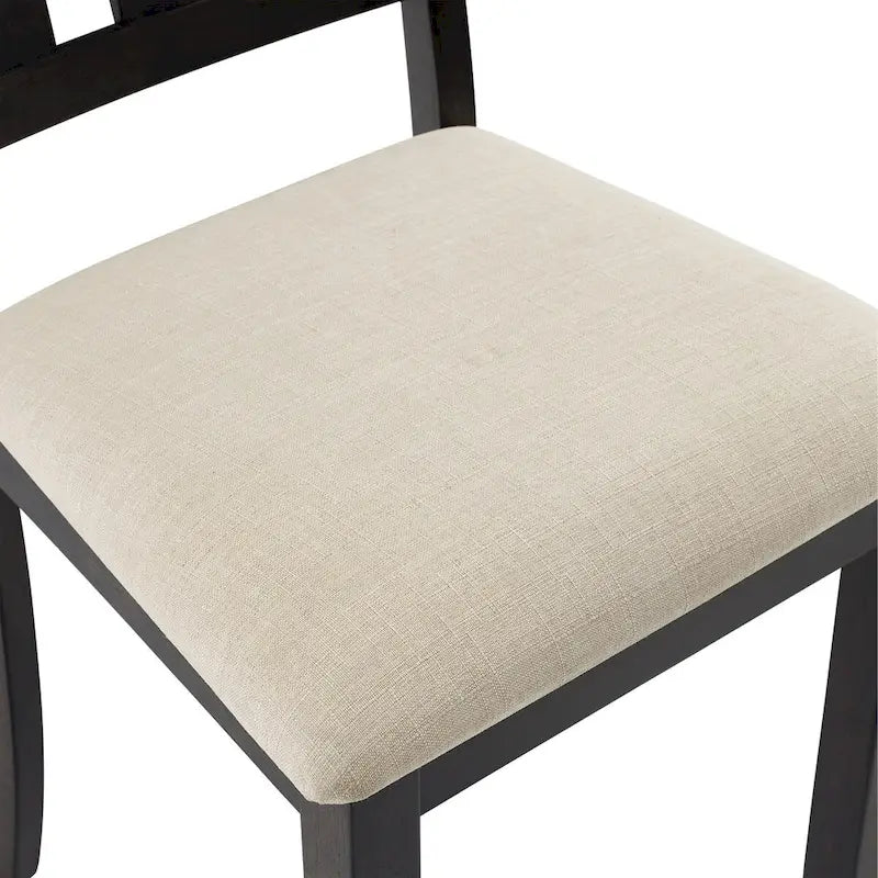 Hayden 4-Piece Slat Back Dining Chair Set- 4 Chairs