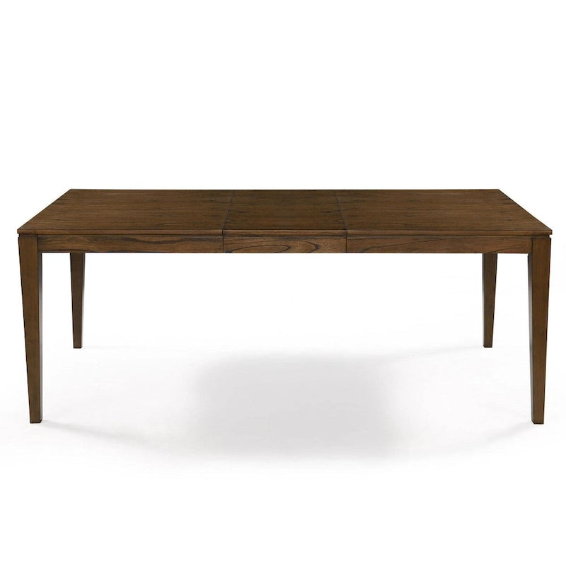 *Limited* Zarbel 6-8 People Rectangle Dining Table Modern Farmhouse Solid Wood Expandable Leaf Table Kitchen Dining room