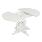 5-Piece Retro Functional Dining Set 1 Extendable Table