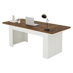 63  Large Computer Desk,Modern Executive Desk Home Office Desk Study Writing Desk