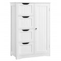 Wooden Bathroom Floor Cabinet - 13 D x 22 W x 32 H