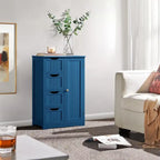 Wooden Bathroom Floor Cabinet - 13 D x 22 W x 32 H