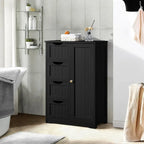 Wooden Bathroom Floor Cabinet - 13 D x 22 W x 32 H