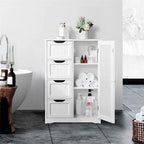 Wooden Bathroom Floor Cabinet - 13 D x 22 W x 32 H