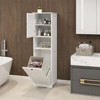 One-Compartment One-Door Tilt-Out Laundry Sorter Cabinet