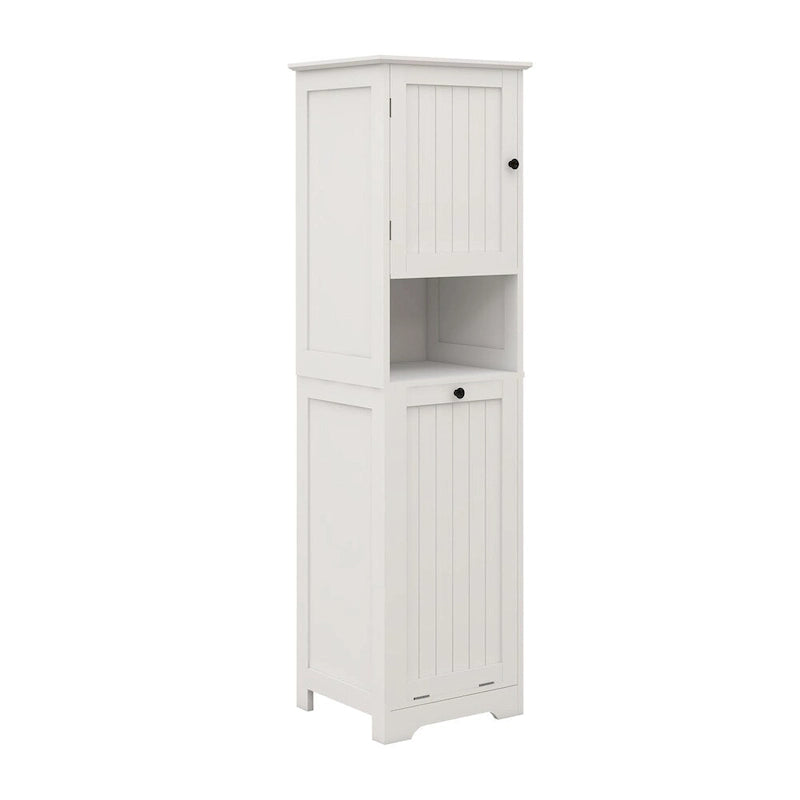 One-Compartment One-Door Tilt-Out Laundry Sorter Cabinet