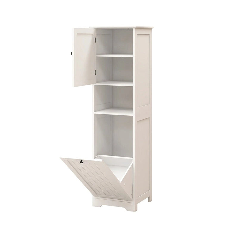One-Compartment One-Door Tilt-Out Laundry Sorter Cabinet