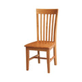 International Concepts Solid Wood Cosmo Tall Mission Chairs, Set of 2