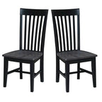 International Concepts Solid Wood Cosmo Tall Mission Chairs, Set of 2