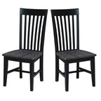 International Concepts Solid Wood Cosmo Tall Mission Chairs, Set of 2