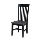 International Concepts Solid Wood Cosmo Tall Mission Chairs, Set of 2