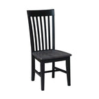 International Concepts Solid Wood Cosmo Tall Mission Chairs, Set of 2