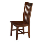 International Concepts Solid Wood Cosmo Tall Mission Chairs, Set of 2