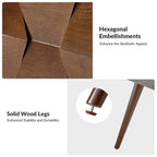 Julian Mid-century Modern End Table with Charging Station by HULALA HOME