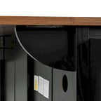 53.5 Farmhouse Kitchen Island with Power Outlet