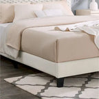 Roundhill Furniture Findlay 3-Piece Bedroom Set in White Dove