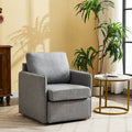 Linen Swivel Accent Chair