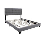 Queen Size Adjustable Upholstered Bed Frame Stylish Durable And Dirt-resistant, No Need For Bulky Innerspring Mattresses