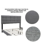 Queen Size Adjustable Upholstered Bed Frame Stylish Durable And Dirt-resistant, No Need For Bulky Innerspring Mattresses