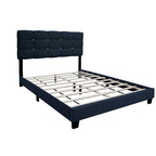 Queen Size Adjustable Upholstered Bed Frame Stylish Durable And Dirt-resistant, No Need For Bulky Innerspring Mattresses
