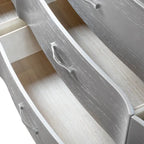 Furniture of America Seabliss Glam Solid Wood 9-Drawer Double Dresser