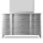 Furniture of America Seabliss Glam Solid Wood 9-Drawer Double Dresser