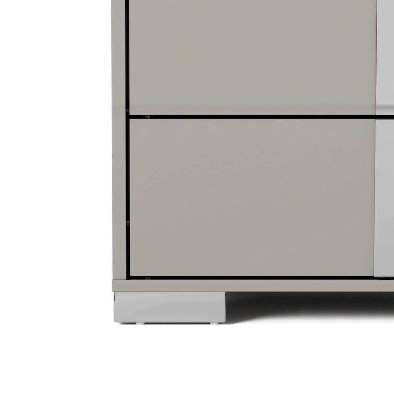 Furniture of America Erina Modern Glossy 5-Drawer Chest