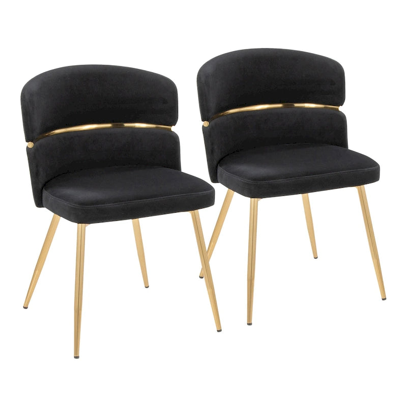 Silver Orchid Lena Dining Chair (Set of 2)