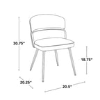 Silver Orchid Lena Dining Chair (Set of 2)