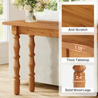70.9 Inches Narrow Long Console Sofa Table for Living Room Entryway