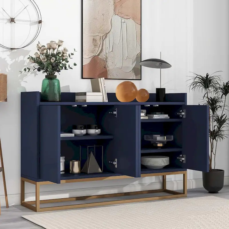 Modern Sideboard Elegant Buffet Cabinet with Large Storage